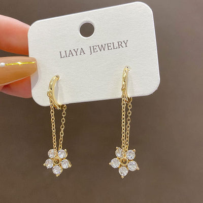 Dangle Hoop Earrings