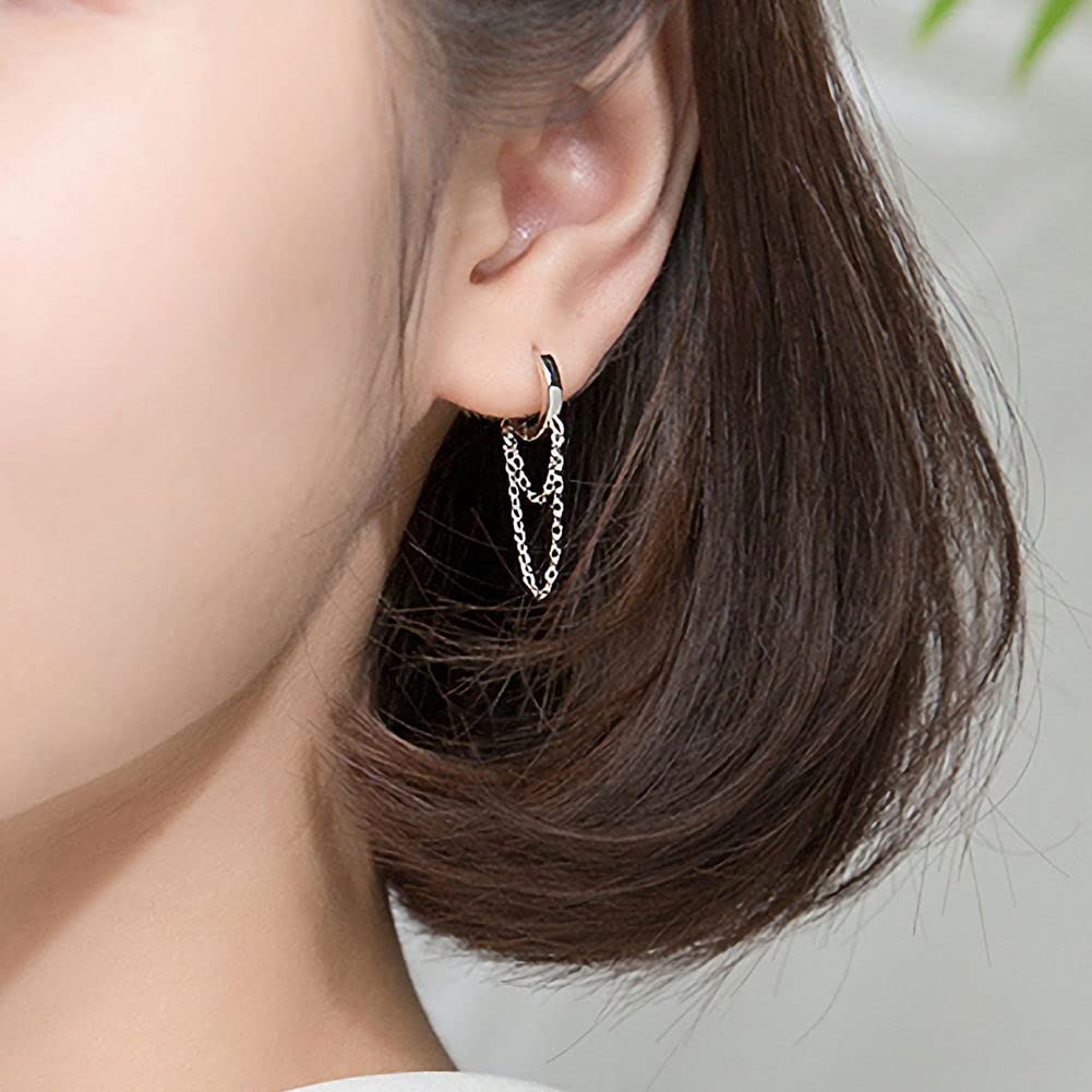 Dangle Hoop Earrings
