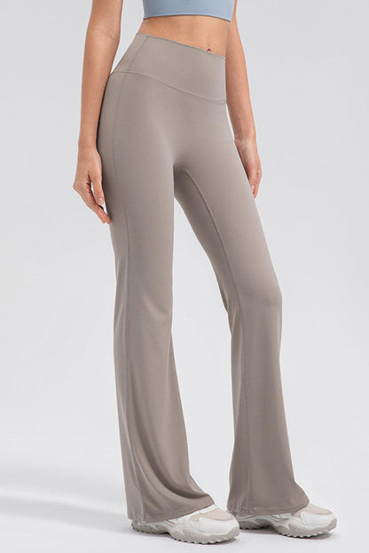 High Waist Straight Active Pants - Curated by tt