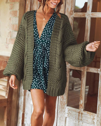 Chunky Knit Cardigan