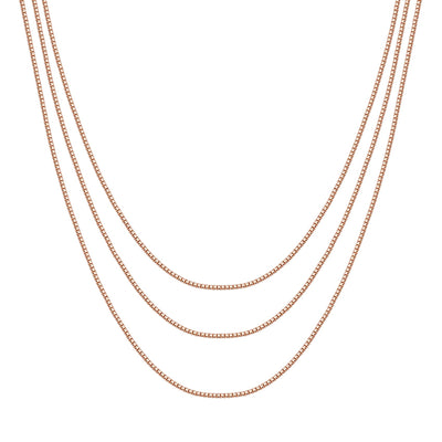 PAVOI 14K Gold Plated Dainty Layering Necklaces