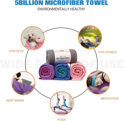 Microfiber Yoga Towel for Yoga Mat