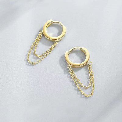 Dangle Hoop Earrings