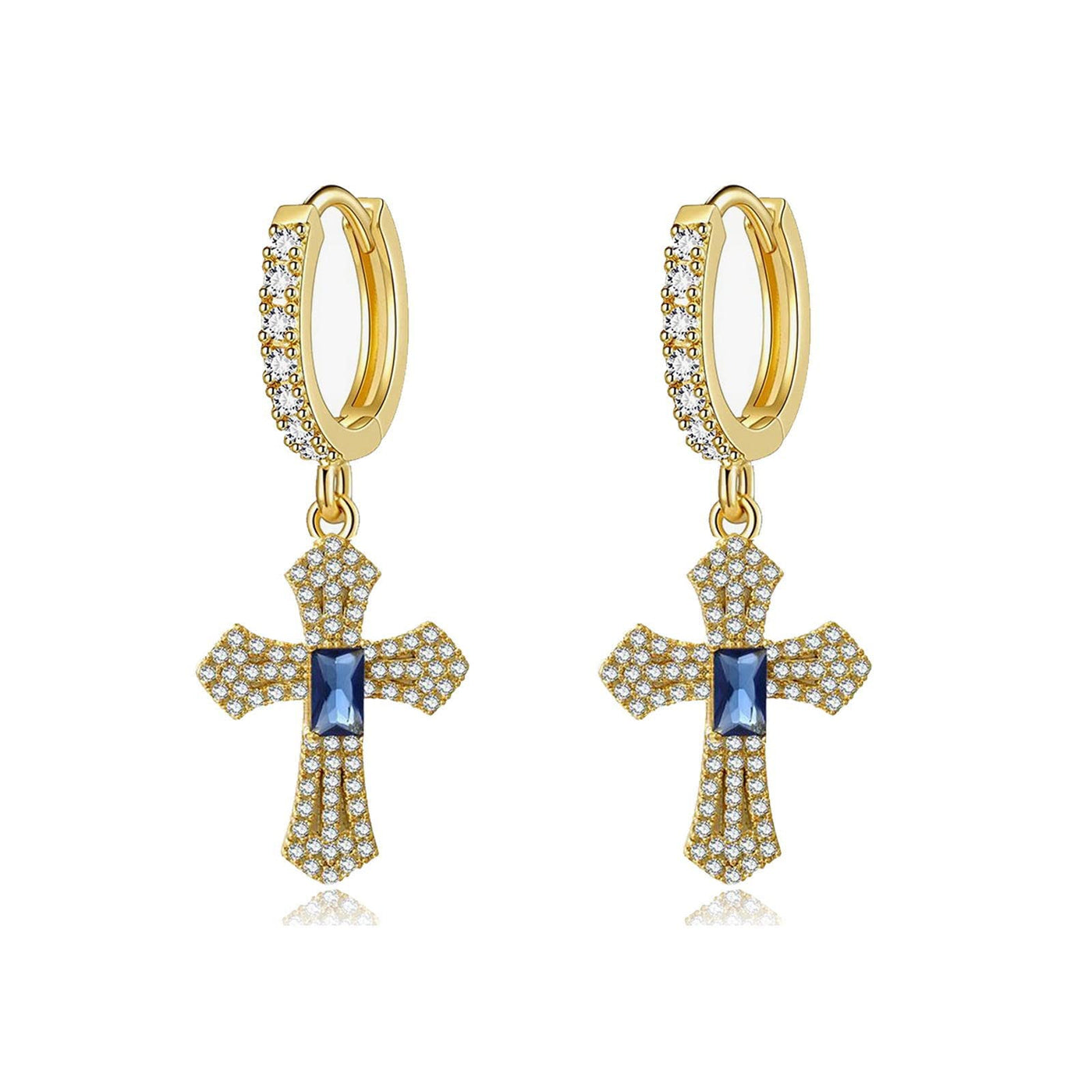 Dangle Hoop Earrings