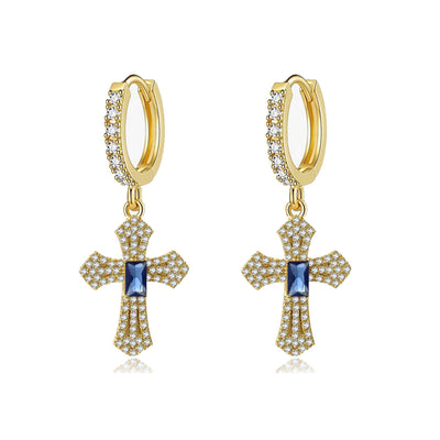 Dangle Hoop Earrings