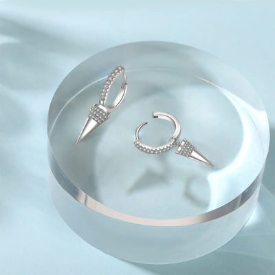Dangle Hoop Earrings