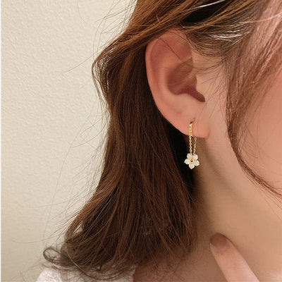 Dangle Hoop Earrings