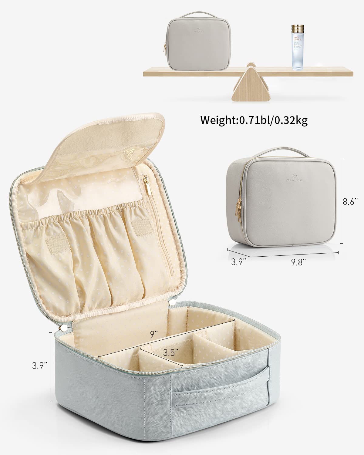 Large Capacity Travel Makeup Bag