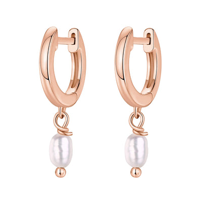 PAVOI 14K Gold Plated Drop/Dangle Huggie Earrings