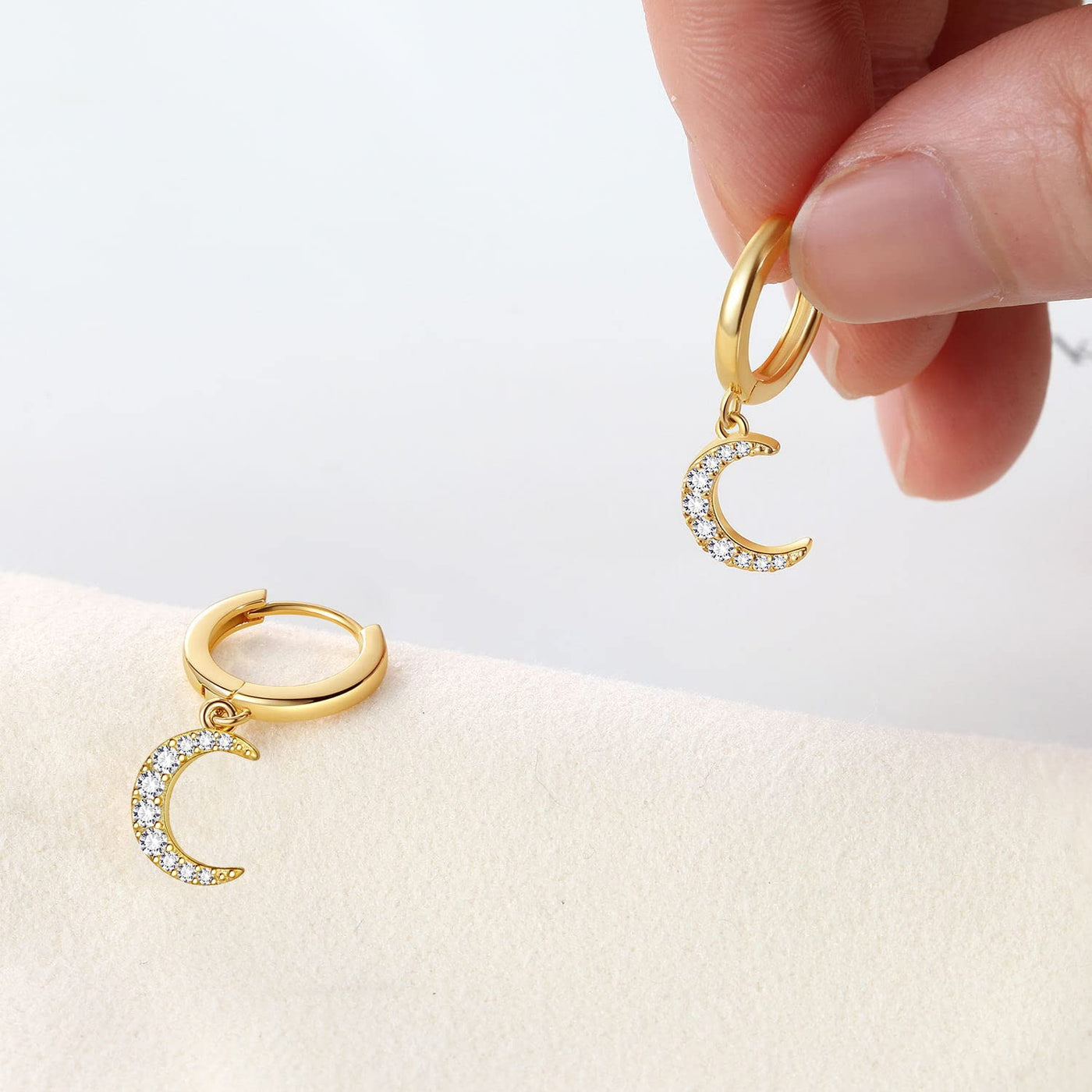 Dangle Hoop Earrings