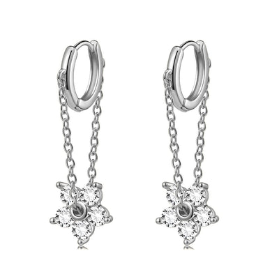 Dangle Hoop Earrings