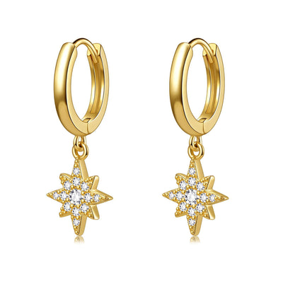 Dangle Hoop Earrings