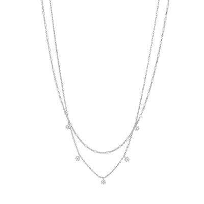 PAVOI 14K Gold Plated Dainty Layering Necklaces