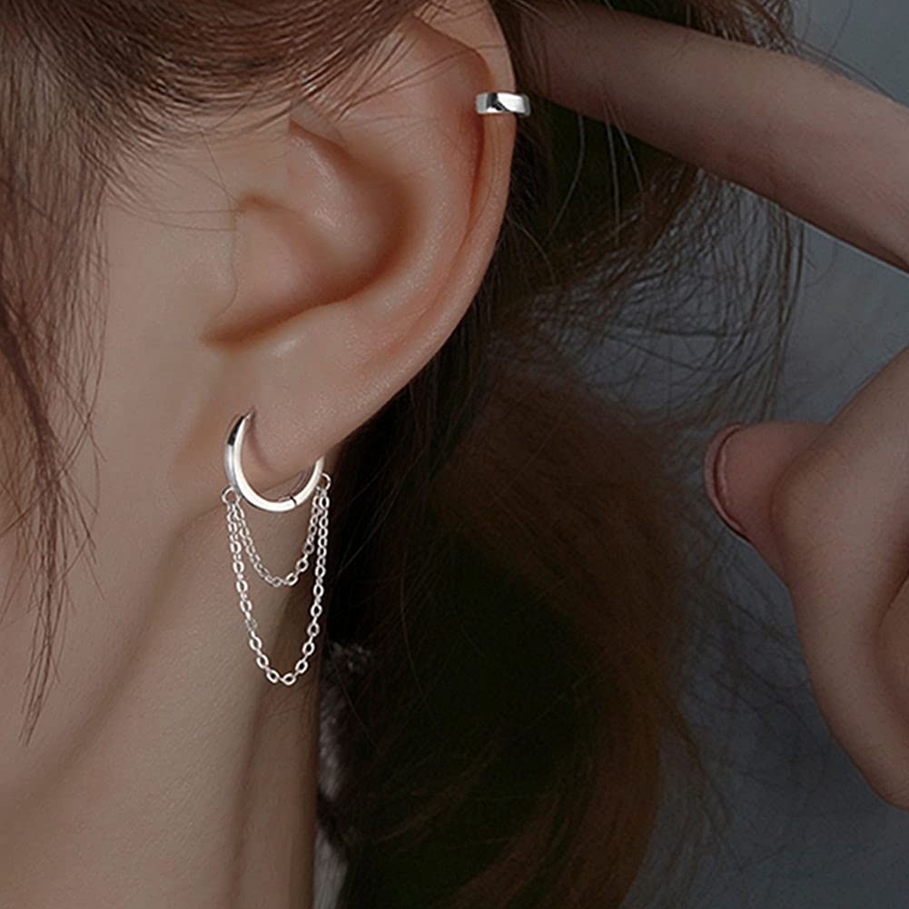 Dangle Hoop Earrings