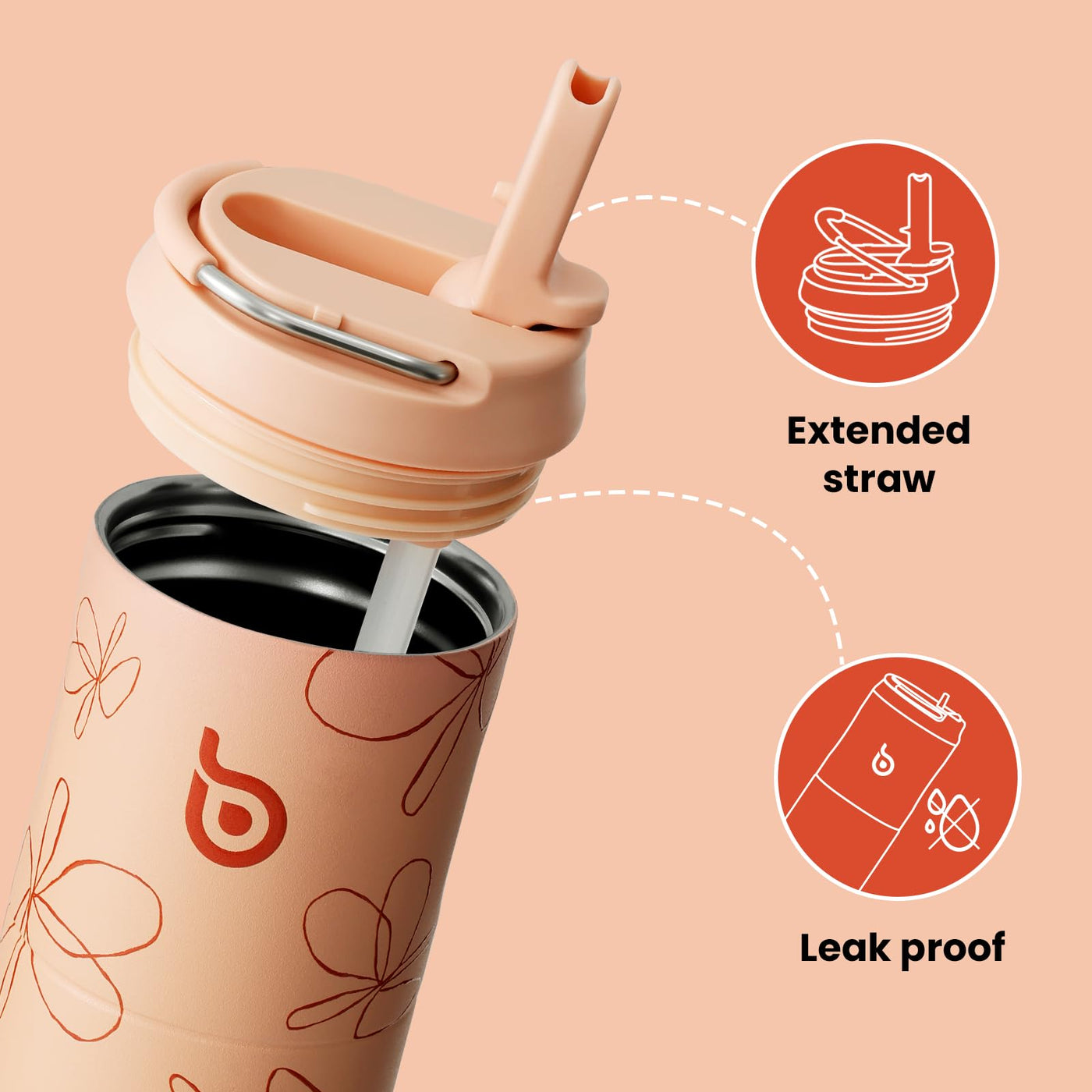 Bottle Bottle Insulated Water Bottle 24oz
