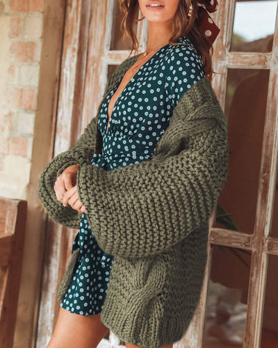 Chunky Knit Cardigan
