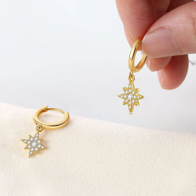 Dangle Hoop Earrings