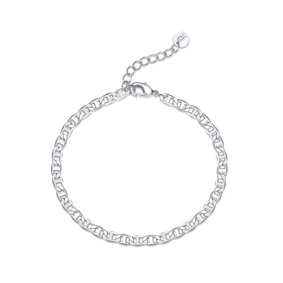 PAVOI 14K Gold Plated Paperclip/Curb/Figaro/Cuban Chain Bracelet