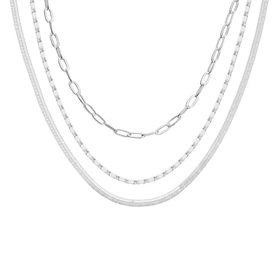 PAVOI 14K Gold Plated Dainty Layering Necklaces