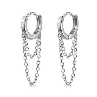 Dangle Hoop Earrings