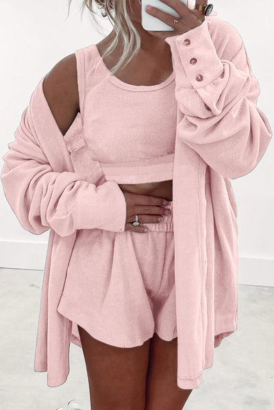 Cardigan Lounge Set