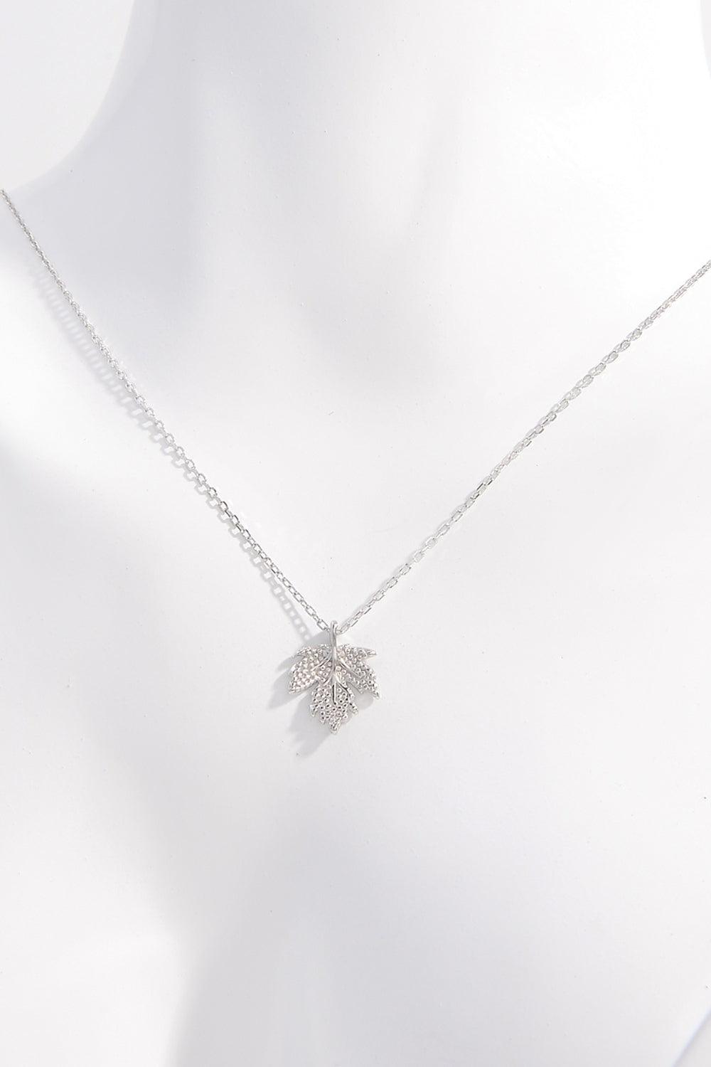 Maple Leaf Necklace - Curated by tt