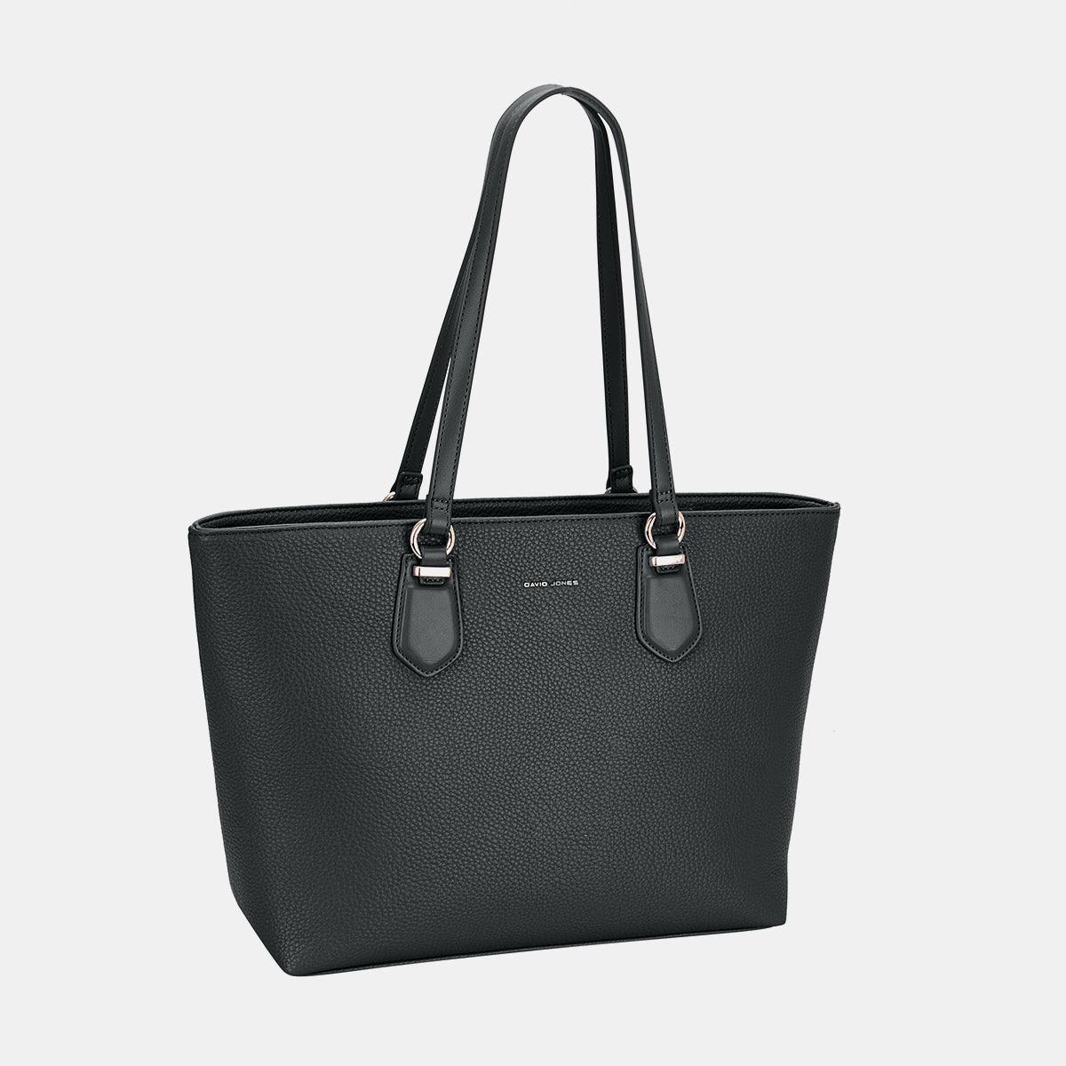 Faux Leather Tote Bag - Curated by tt