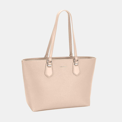 Faux Leather Tote Bag - Curated by tt