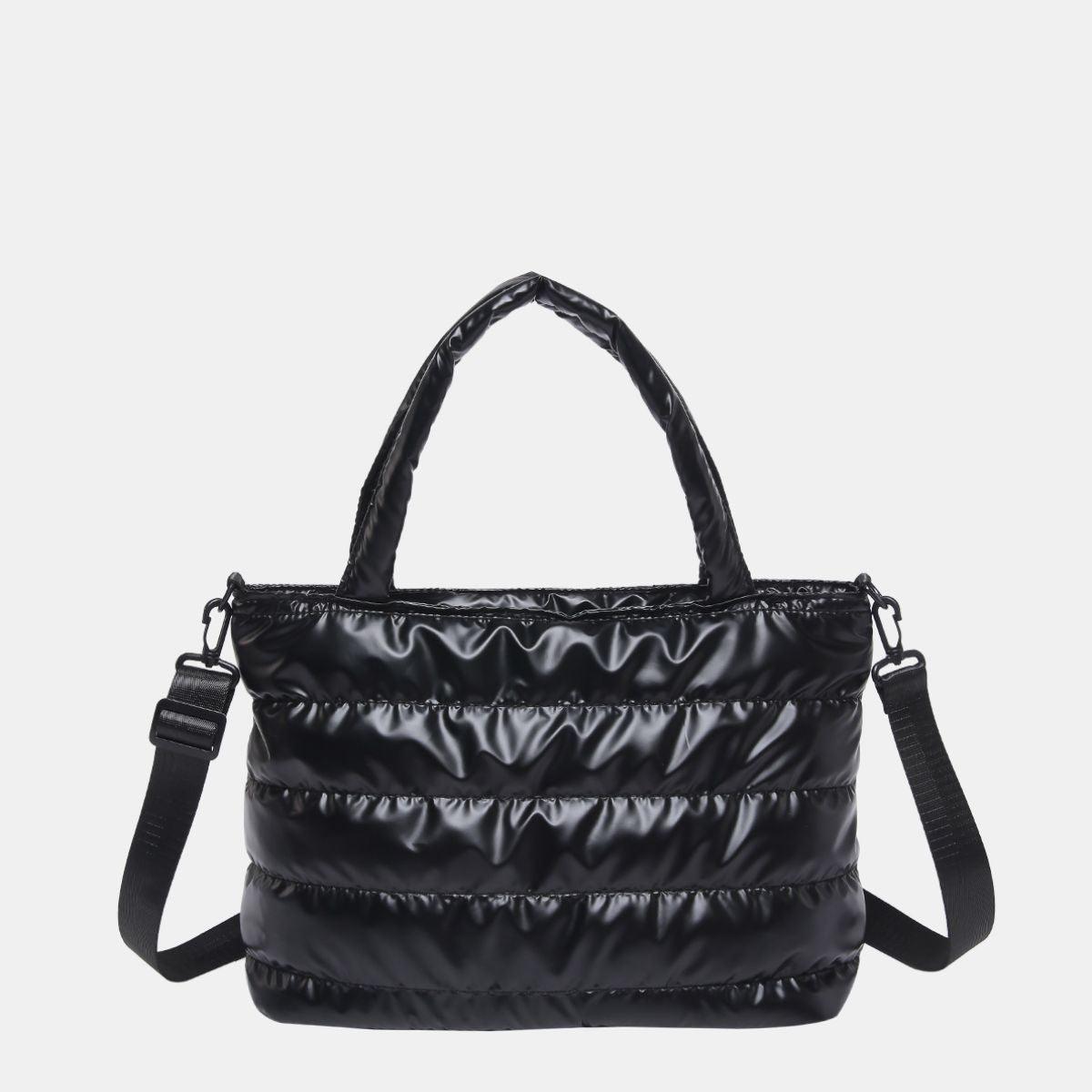 NYLON Detachable Strap Crossbody Bag - Curated by tt