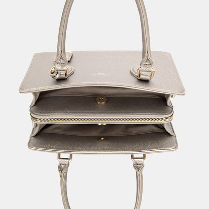 Faux Leather Handbag - Curated by tt