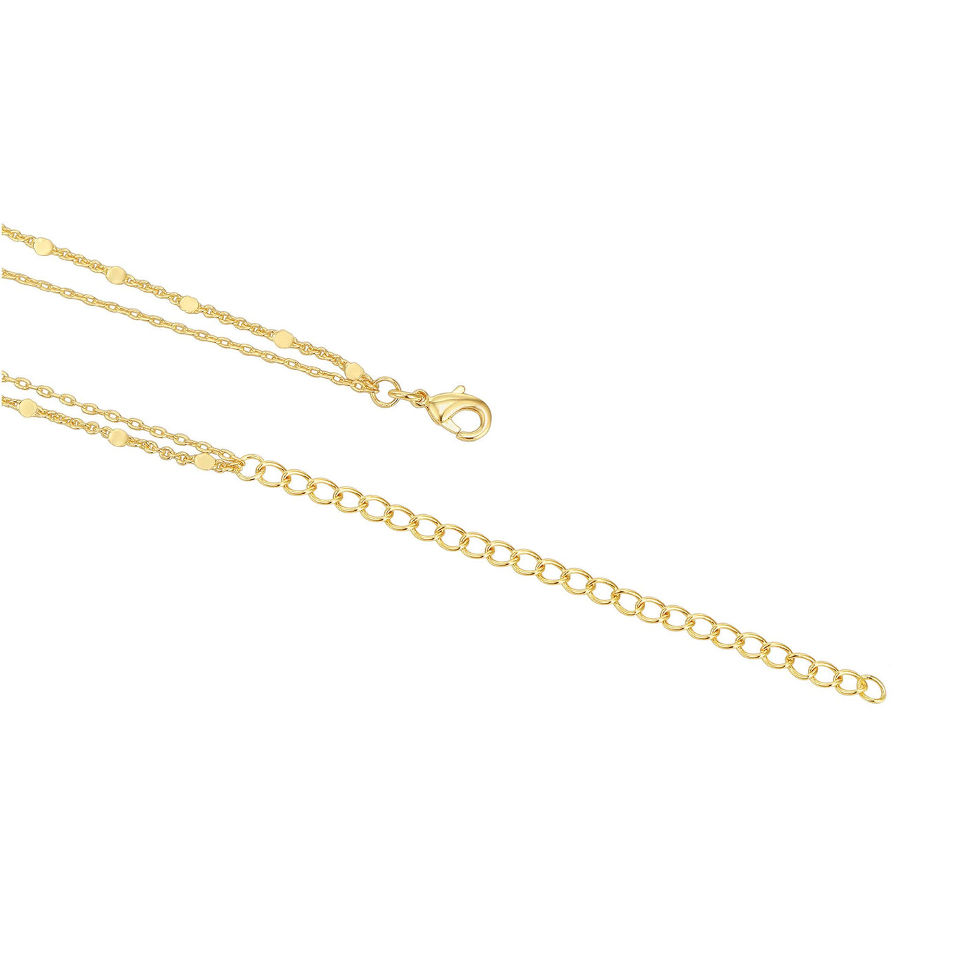 PAVOI 14K Gold Plated Dainty Layering Necklaces