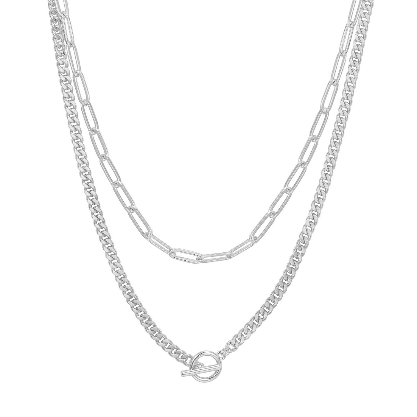 PAVOI 14K Gold Plated Dainty Layering Necklaces