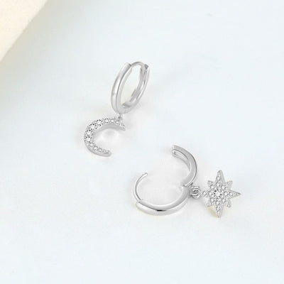 Dangle Hoop Earrings