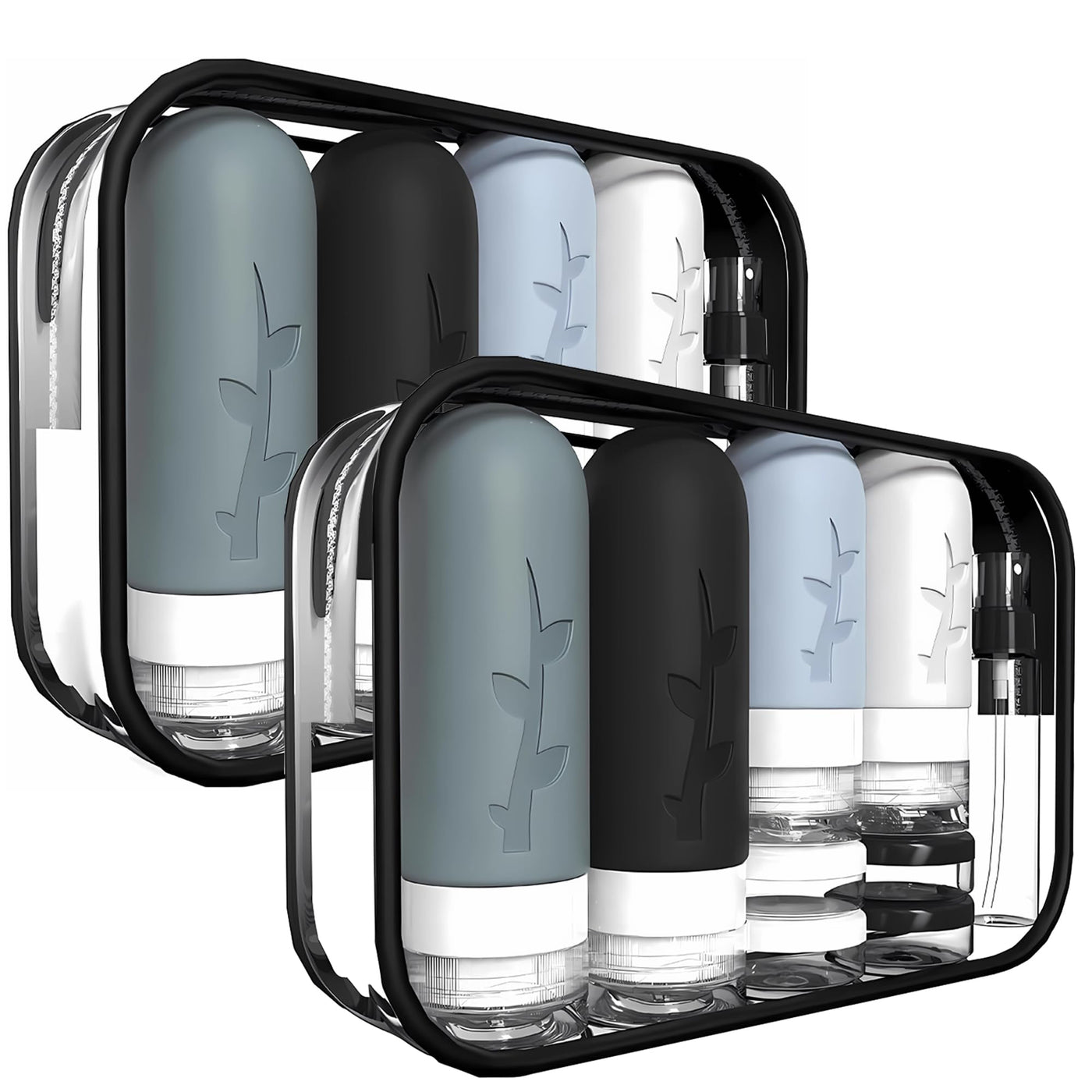 18 Pack Travel Bottles for Toiletries