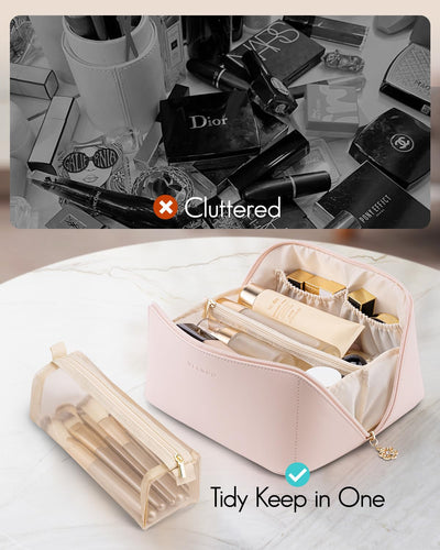 Large Capacity Travel Makeup Bag