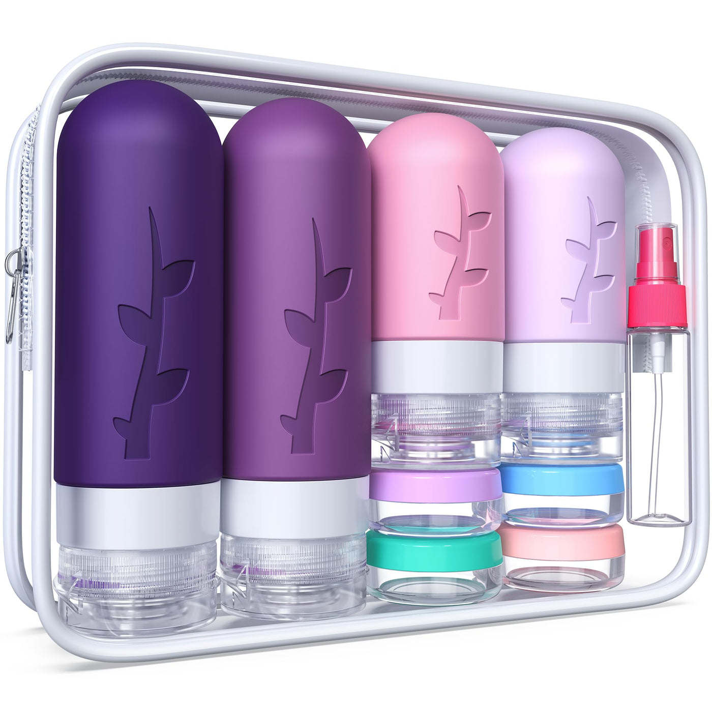 18 Pack Travel Bottles for Toiletries