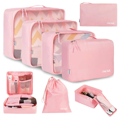 8 Set Packing Cubes Luggage Packing Organizers