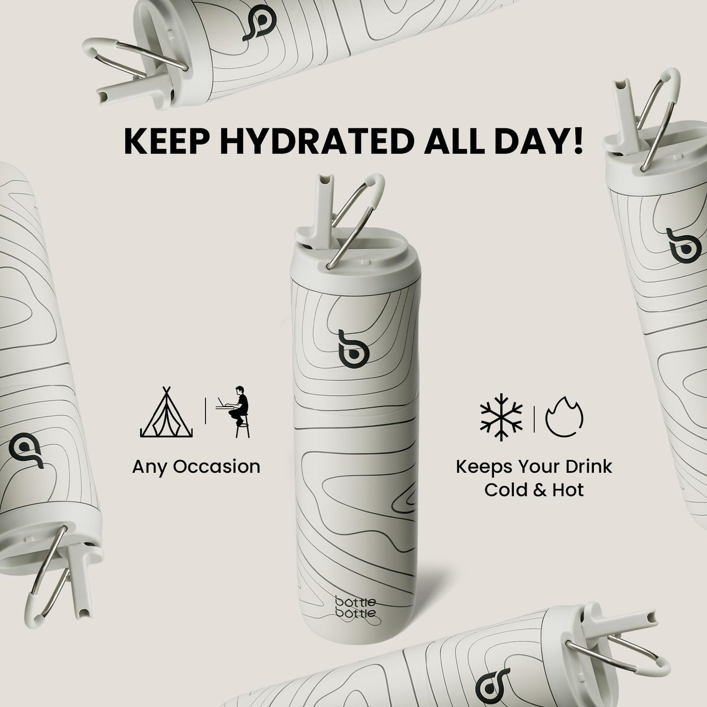 Bottle Bottle Insulated Water Bottle 24oz