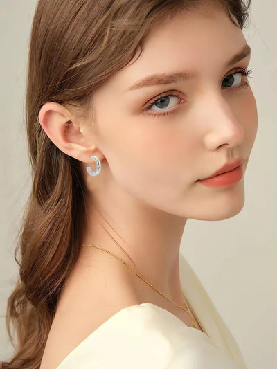 Dangle Hoop Earrings