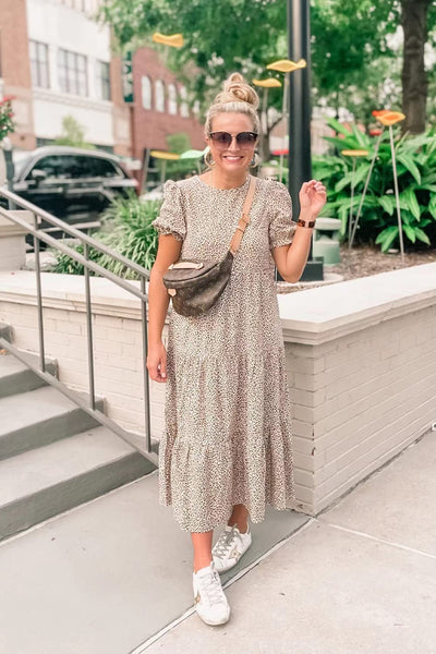 Boho Dress Floral Print Dresse