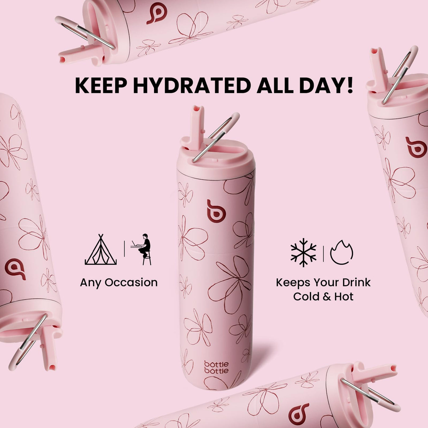 Bottle Bottle Insulated Water Bottle 24oz