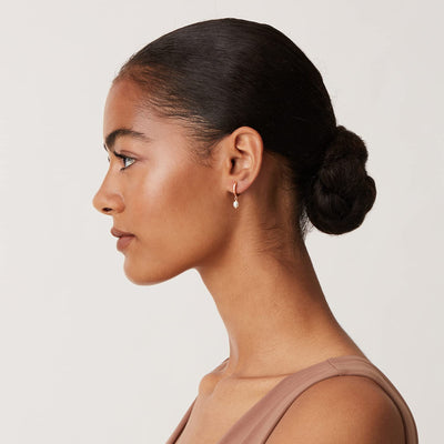 PAVOI 14K Gold Plated Drop/Dangle Huggie Earrings