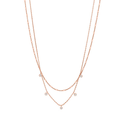 PAVOI 14K Gold Plated Dainty Layering Necklaces
