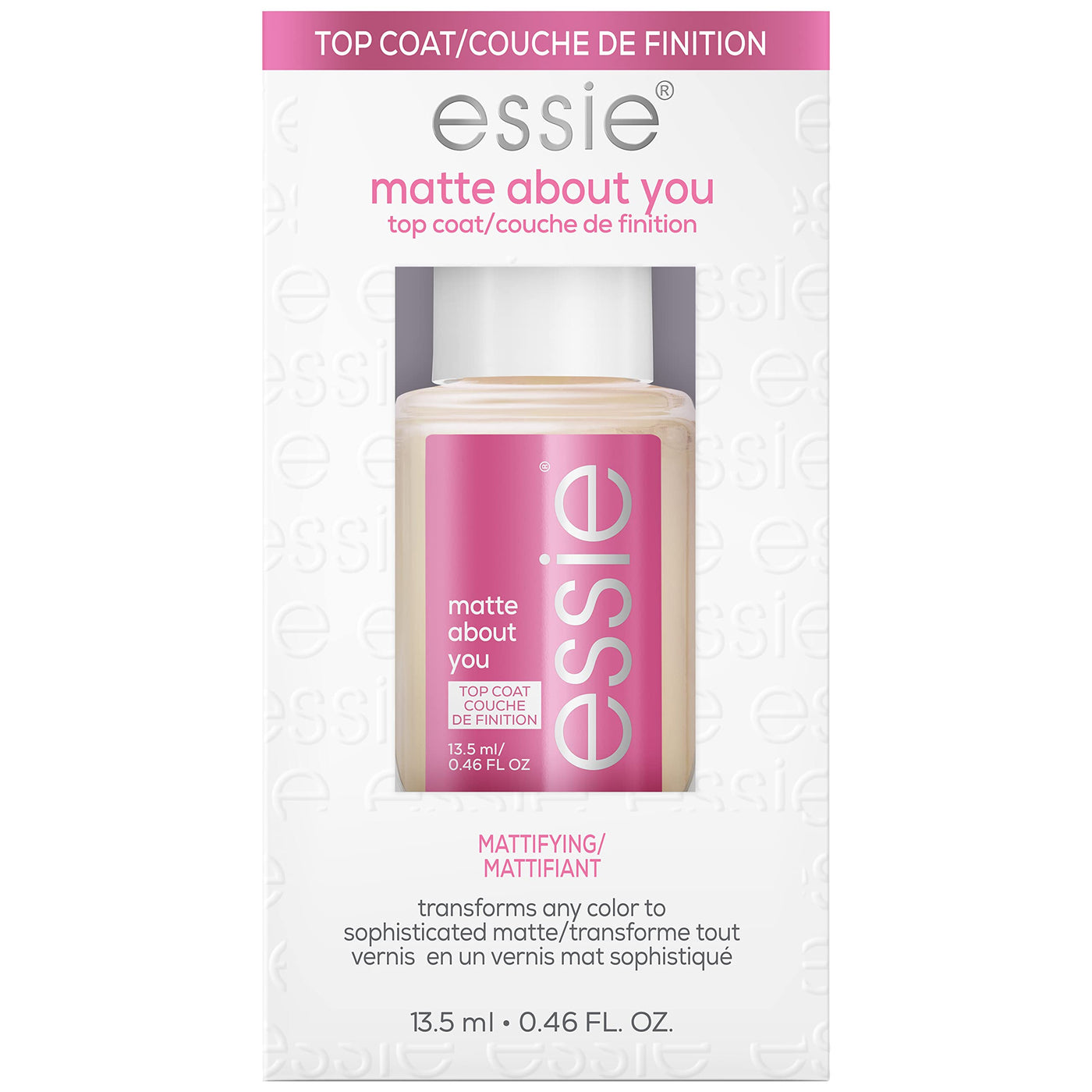essie good to go vegan top coat, fast dry,  nail polish