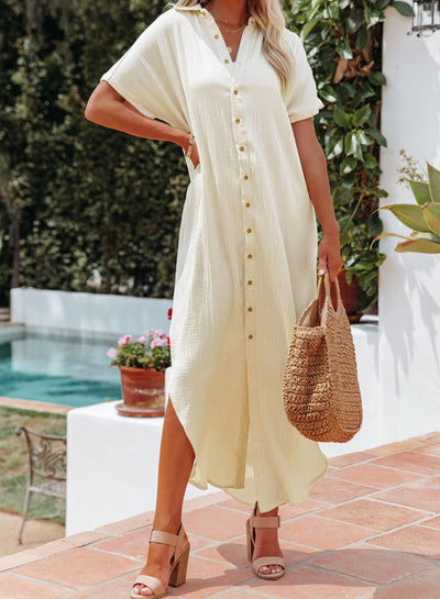 Button Down, Long Kimonos Swimsuit Cover Ups