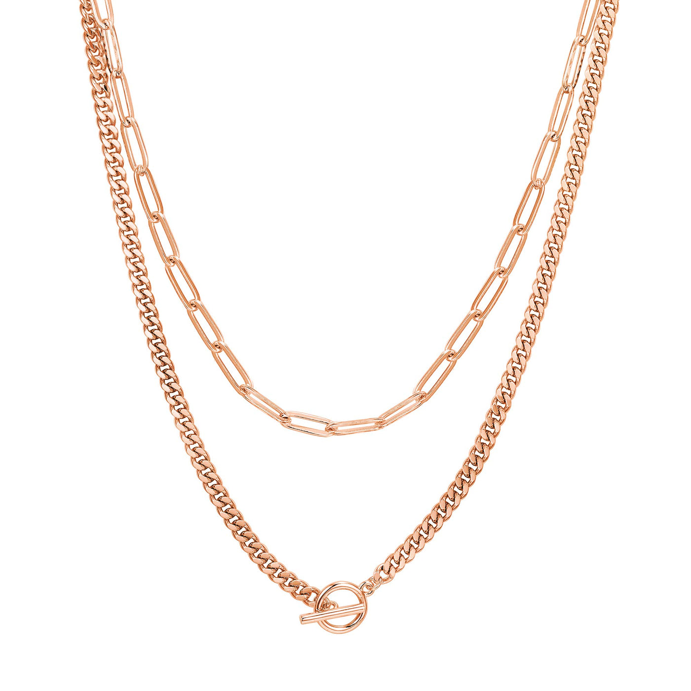 PAVOI 14K Gold Plated Dainty Layering Necklaces