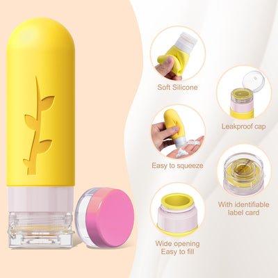 18 Pack Travel Bottles for Toiletries