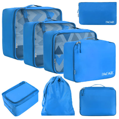8 Set Packing Cubes Luggage Packing Organizers