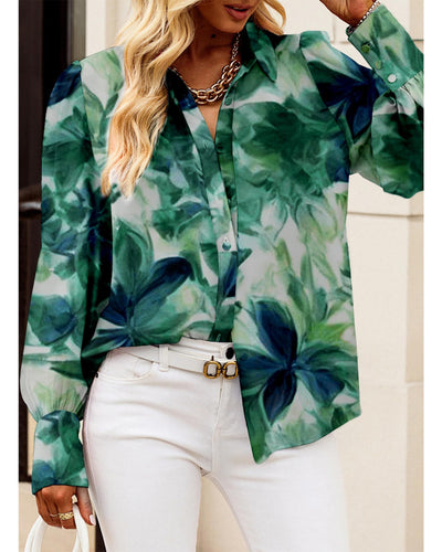 Boho Floral Blouse