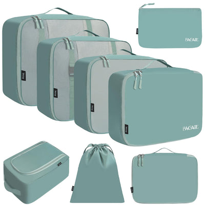 8 Set Packing Cubes Luggage Packing Organizers
